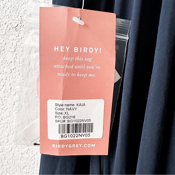 Birdy Grey Kaia Dress in Navy Blue Bridesmaid Cocktail - Picture 5 of 5